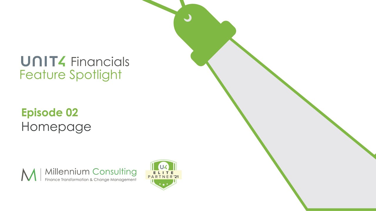 Homepage - Ep2 Unit4 Financials feature Spotlight Series