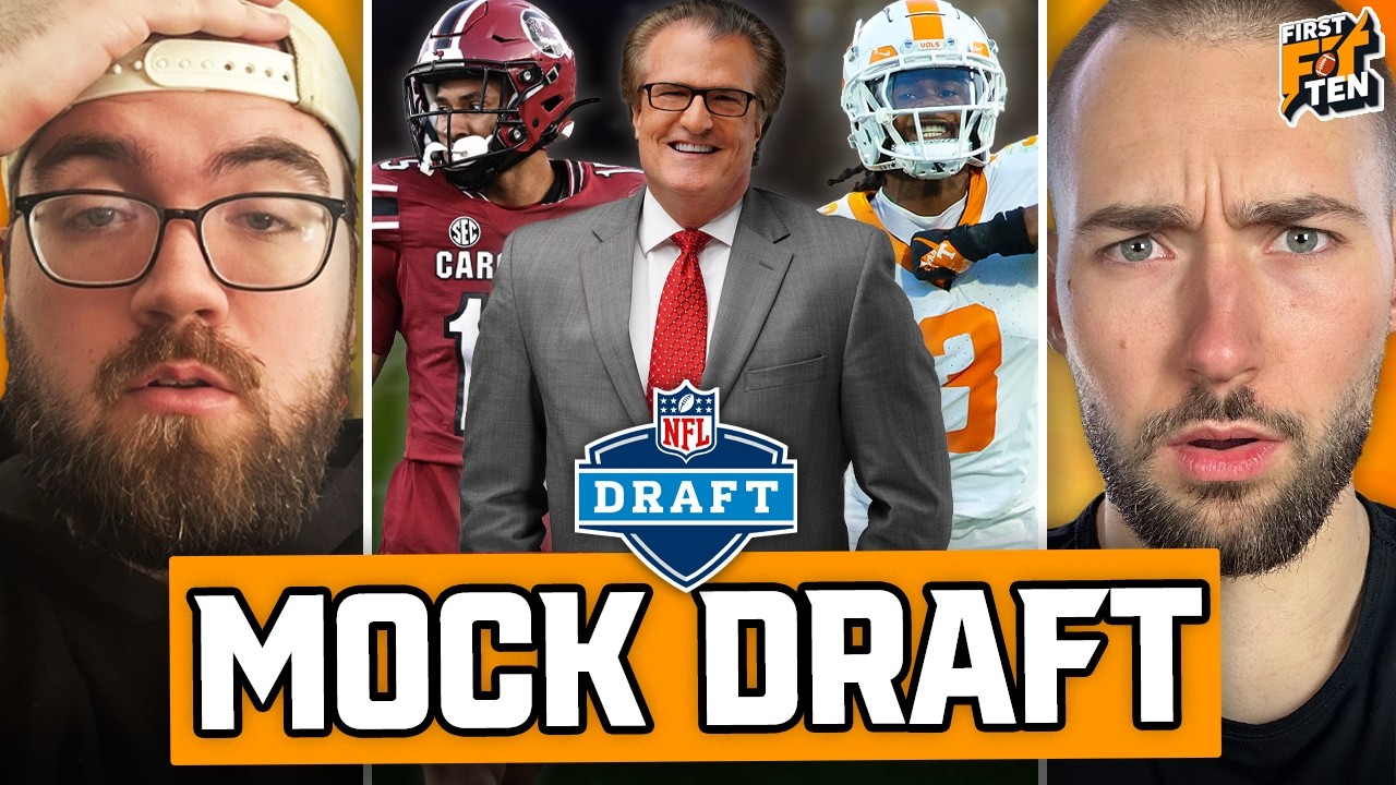 Mel Kiper 1st Round MOCK Draft - Mock the Mock!! | First And Ten