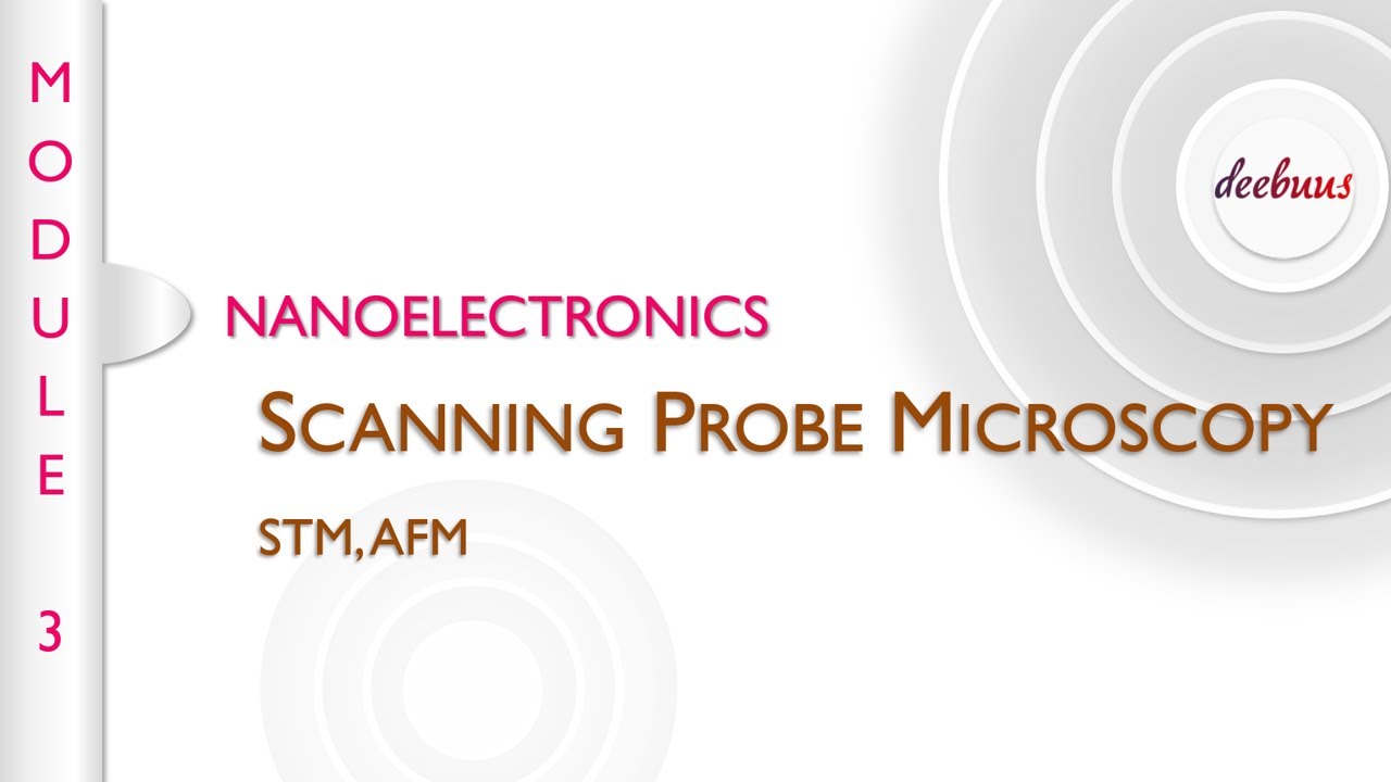 Nanoelectronics KTU Module 3 മലയാളം SPM AFM STM Working