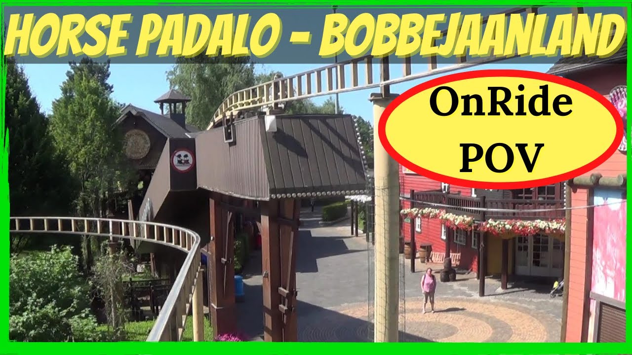 Horse Pedalo Bobbejaanland OnRide POV