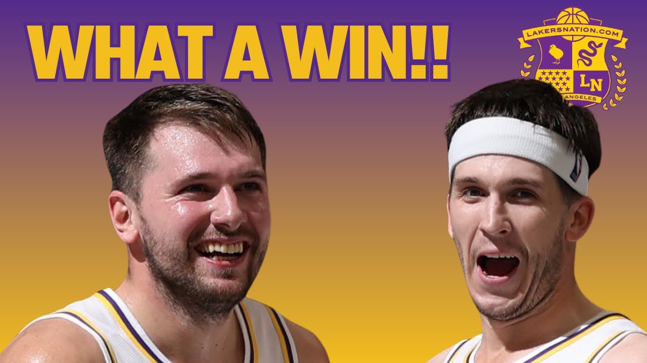 Lakers STATEMENT WIN Over Knicks! What A GAME!