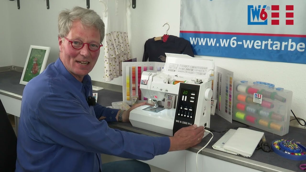 W6 Wertarbeit Nähmaschine N 3300 Pro