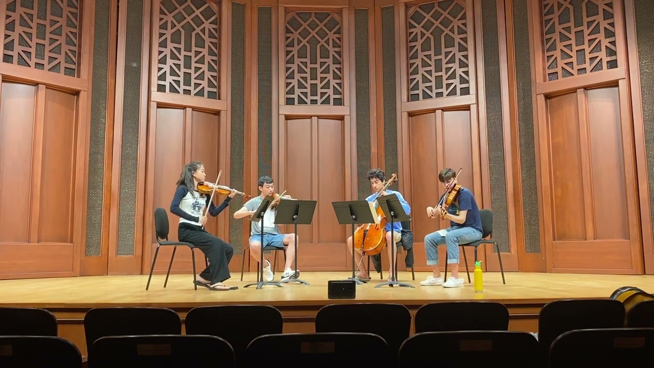 BARTÓK String Quartet No. 6 in D Minor, Sz. 114, BB 119, I. Mesto—Vivace