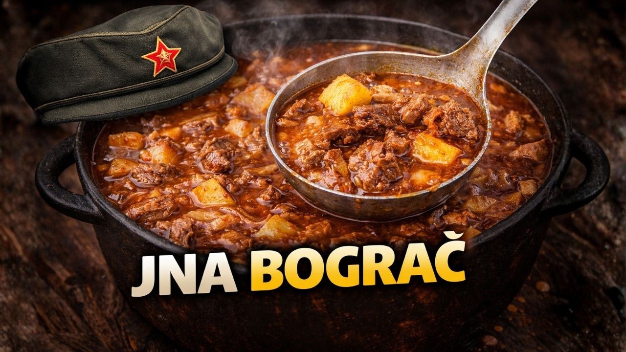 Bograč po Receptu JNA (Jugoslovenska narodna armija) – Brzi i ukusan recept! 🍲 (Epizoda 3)
