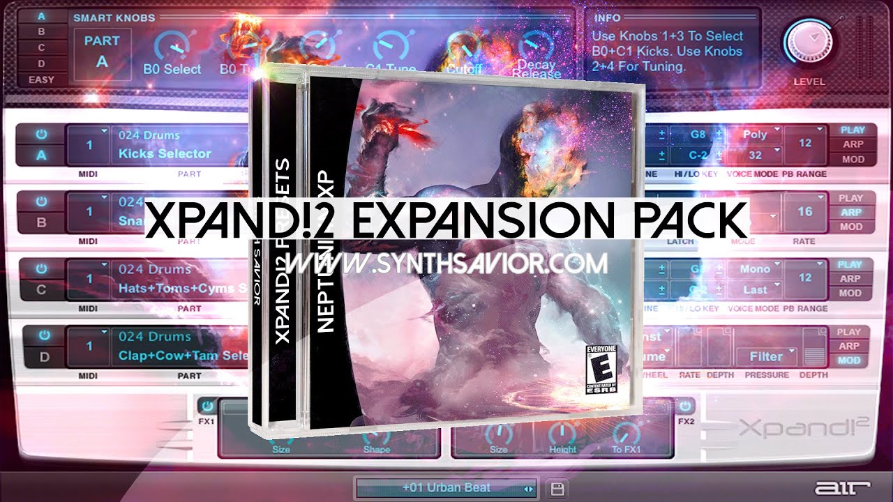 Xpand!2 Presets | Neptunian XP | Sound Bank Expansion
