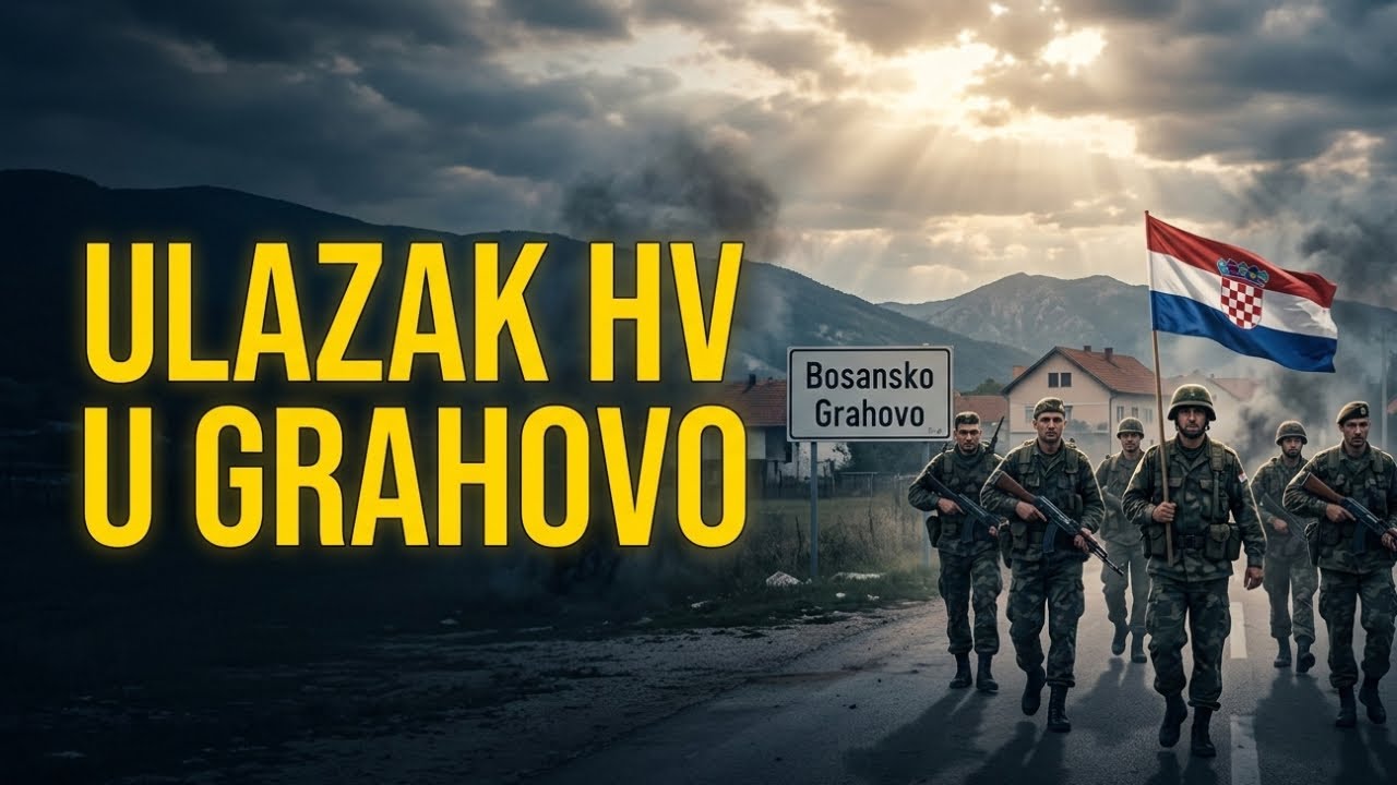 Ulazak Hrvatske vojske u Bosansko Grahovo – Put prema Oluji
