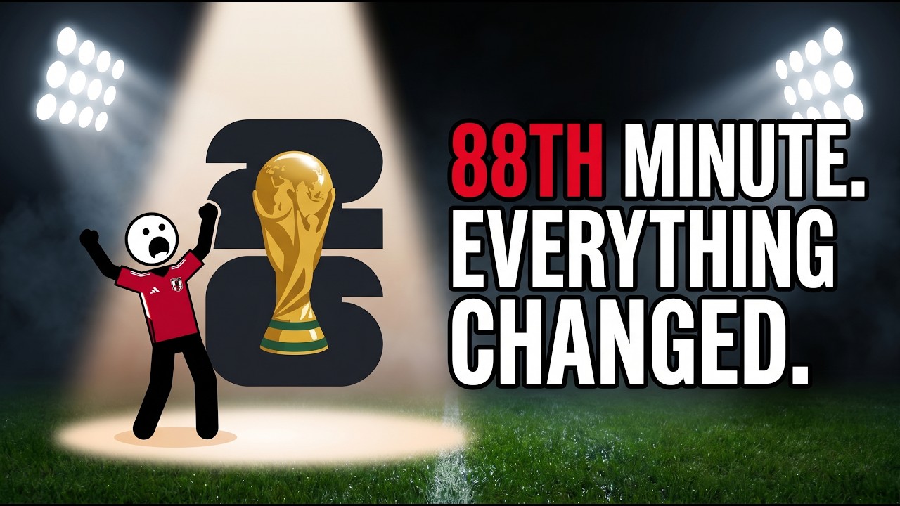 The 88th Minute Goal That Flipped Japan's World Cup Destiny #football