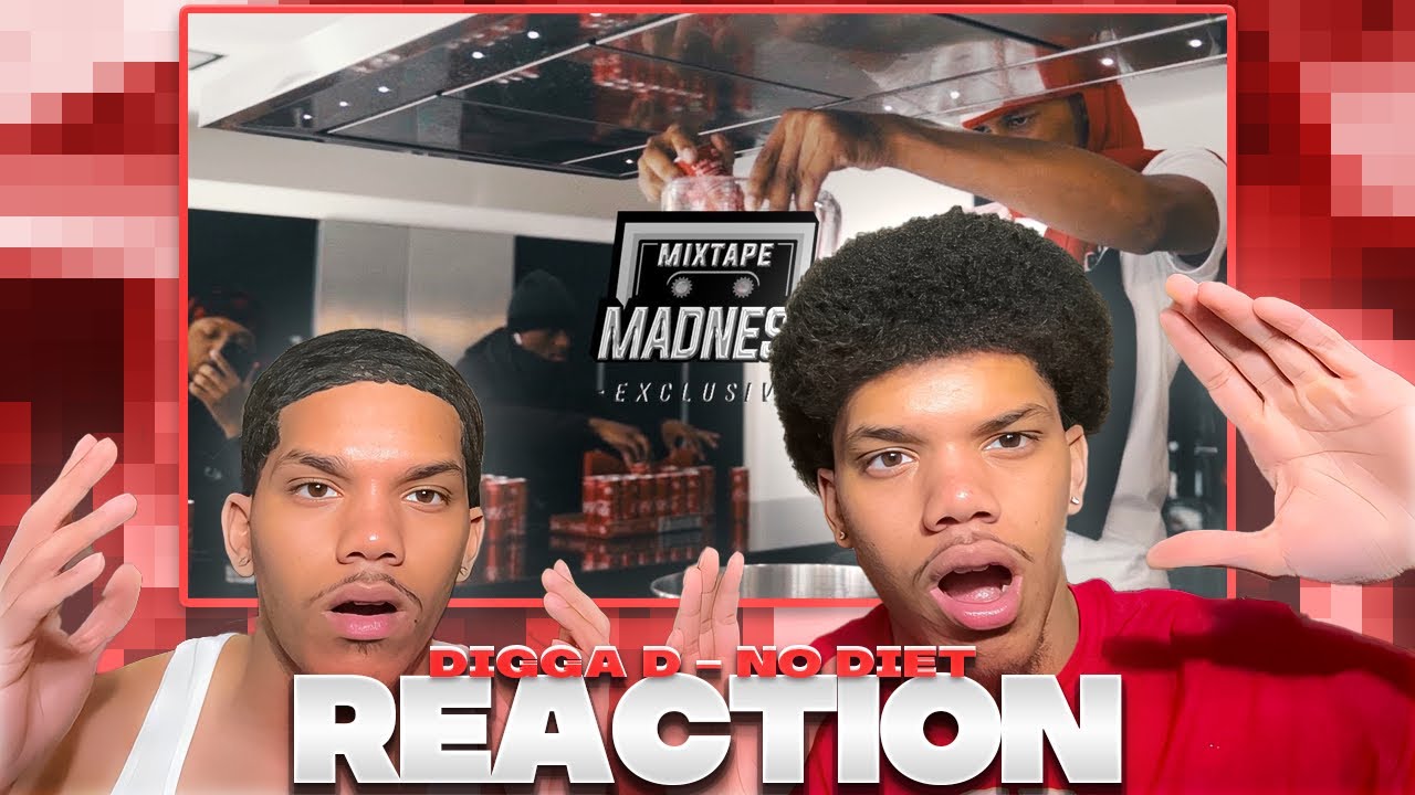 HE DID NOT DISAPPOINT | Digga D - No Diet❌🥤(REACTION!!!)