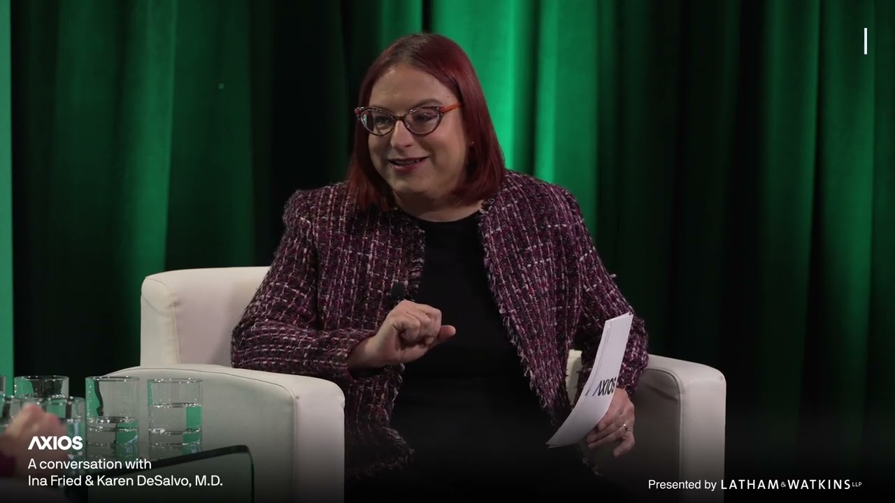 Axios' Ina Fried & Google Chief Health Officer Karen DeSalvo at Axios BFD: San Francisco