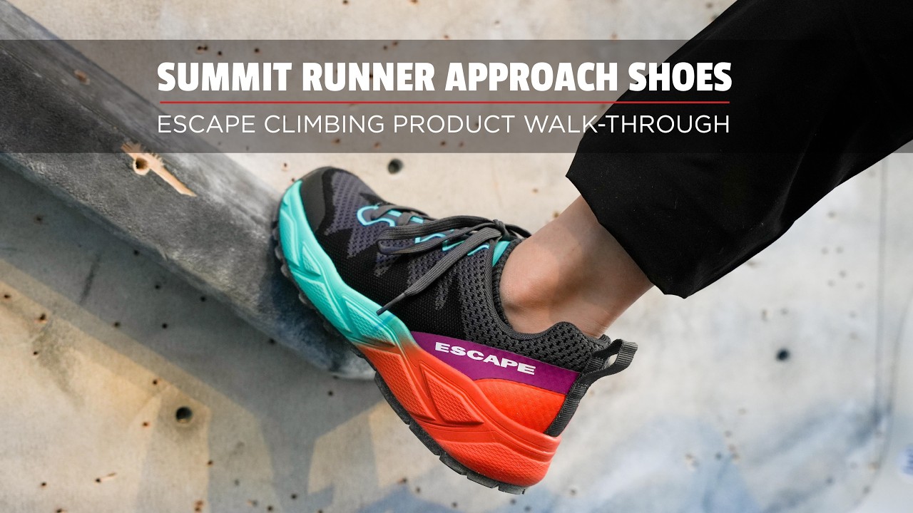 Ботинки для подхода к скалам Summit Runner: первые ботинки для подхода к скалам от Escape Climbing.