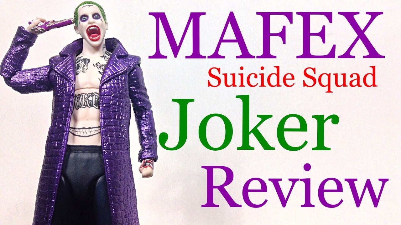MAFEX Medicom Toy Suicide Squad Jared Leto THE JOKER Action Figure Review