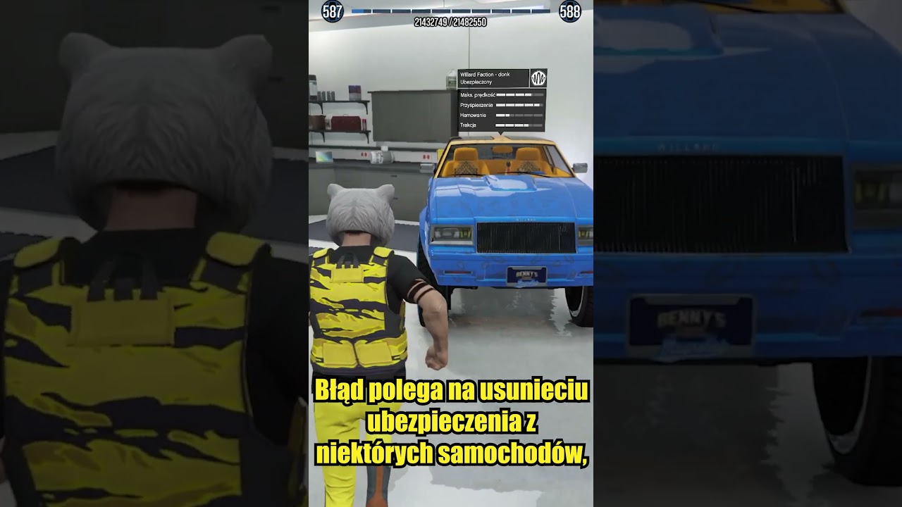 SPRAWDŹ CZY NIE STRACIŁEŚ POJAZD&Oacute;W w GTA ONLINE - WIELKI BŁĄD ROCKSTAR #shorts