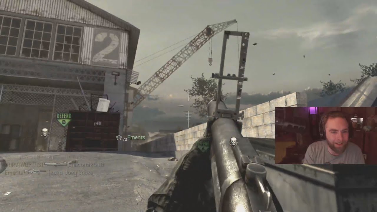 Сегодня я играл в Call of Duty MW2...