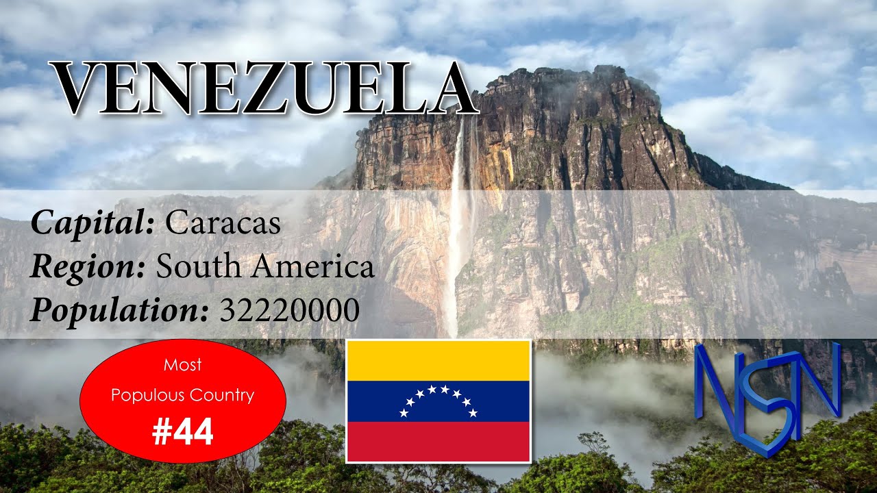 Capital, region, flag, population and other details of Venezuela (#44 World&rsquo;s Most Populous Country)