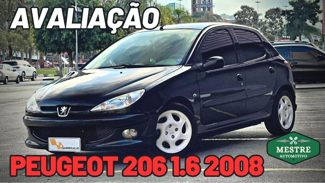 PEUGEOT 206 1.6 2008 - Bomba ou hot hatch barato?