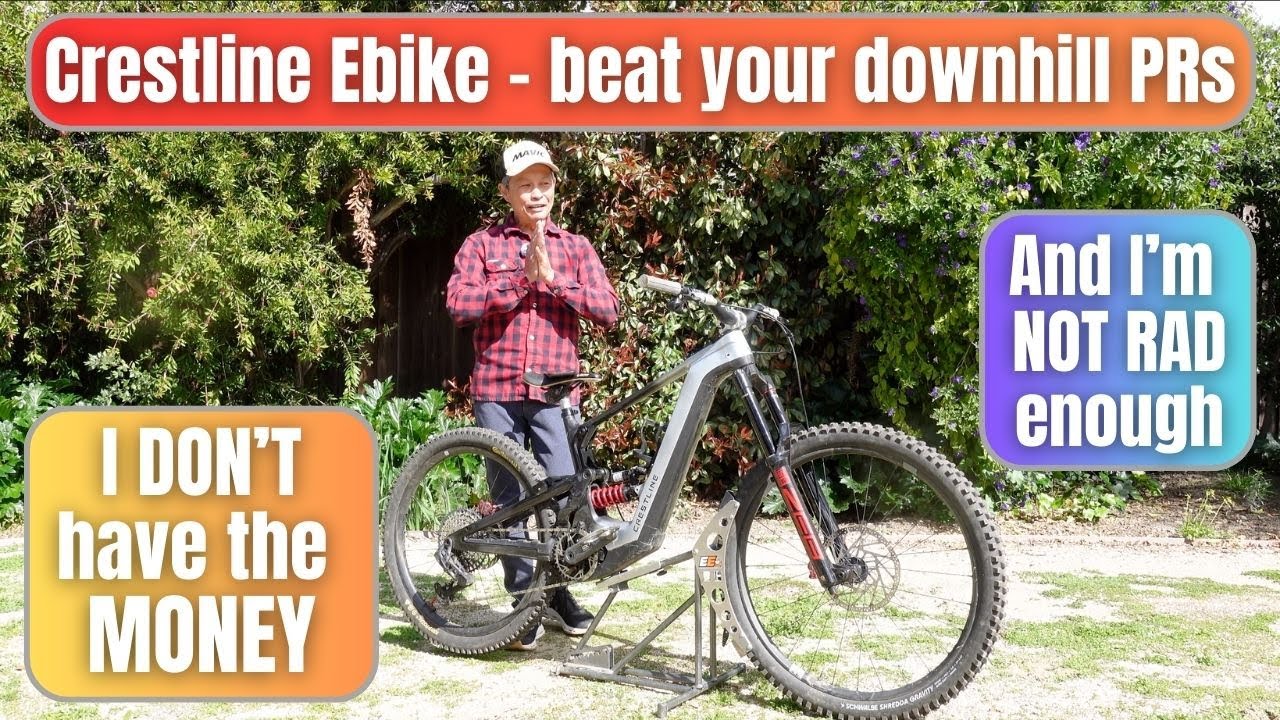 Crestline S180 180mm travel electric mountain bike: strengths and weaknesses of this downhill weapon
