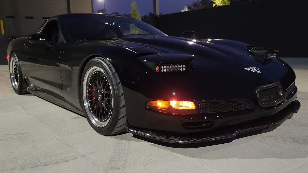 NEW SLEEPY EYE LED HEADLIGHTS ON MY C5 Z06 FROM CORVETTE INNOVATIONZ