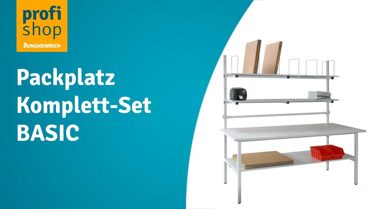Packplatz Komplett-Set BASIC, verschiedene Gr&ouml;&szlig;en