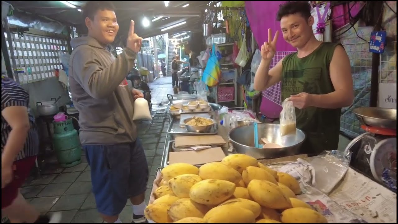 Bangkok markets.Prices.Khlong Toei Market