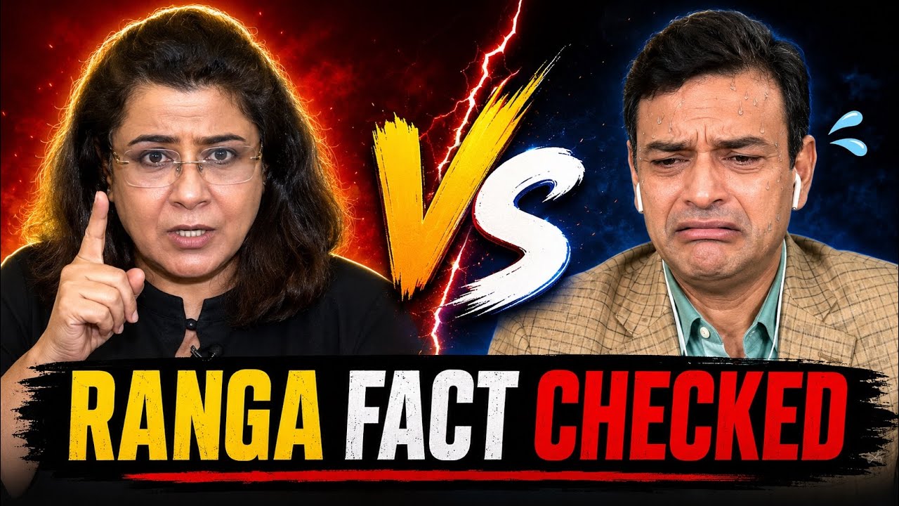 Anand Ranganathan crying; Fact-checked multiple times in live TV debate | Godi Media insult