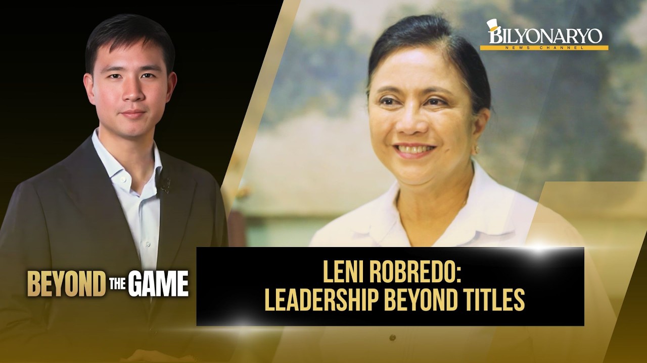 Beyond The Game: Leni Robredo on Power, Patronage & Good Governance | EP 10 | Part 2