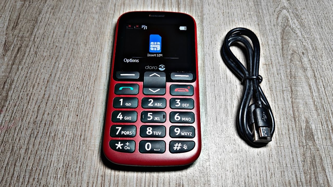 Мобильный телефон Doro 1380 Big Button Senior (обзор)