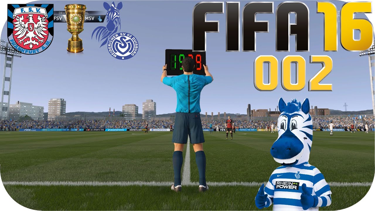 FIFA 16 Karriere MSV Duisburg | DFB Pokal | Doreax FaceCam