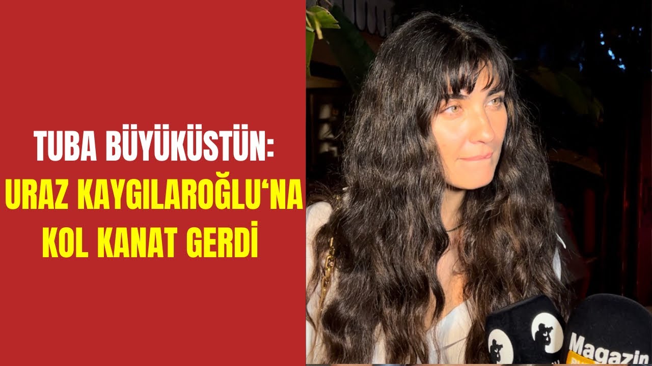 Tuba Büyüküstün meslektaşı Uraz Kaygılaroğlu’na destek çıktı