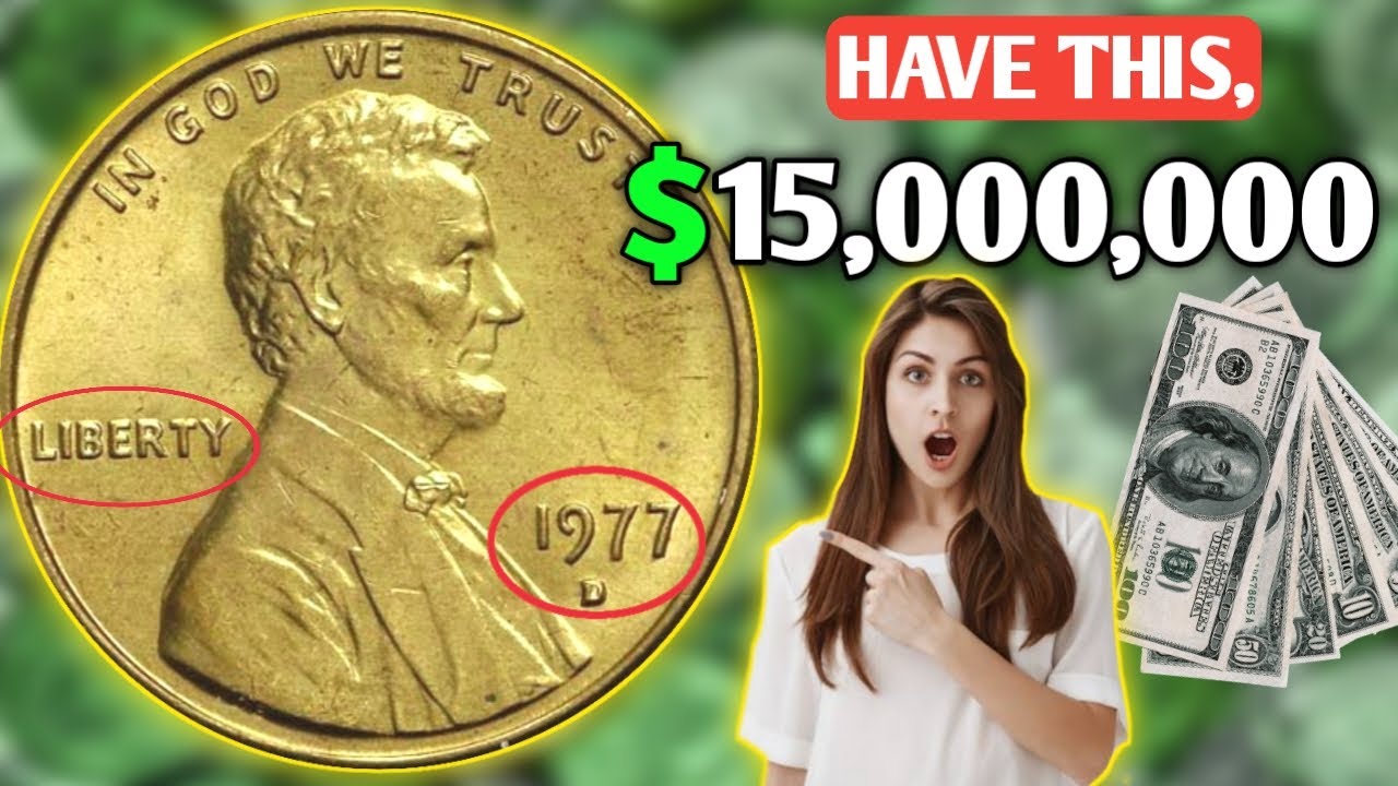 1977 D Lincoln Memorial One Penny Coin Value | How Much is a 1977 D Penny Worth Money Today