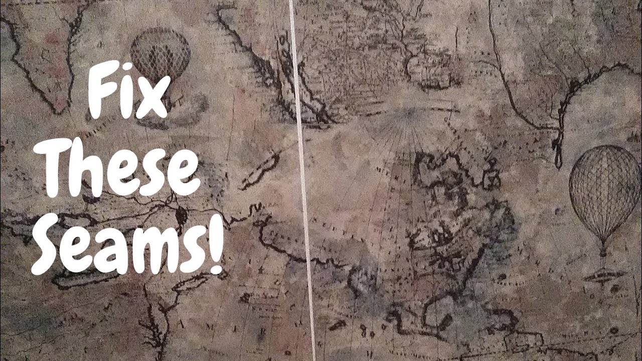 How to Fix Wallpaper Seams - Spencer Colgan