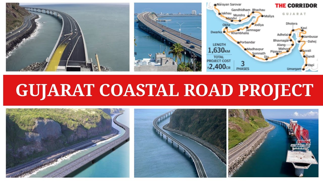 Gujarat coastal road project 2022 || coastal road | Pnkj Ydv