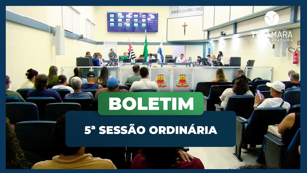QUINTA SESSÃO ORDINÁRIA APROVA RECONHECIMENTO DE PESCADORES E MARICULTORES