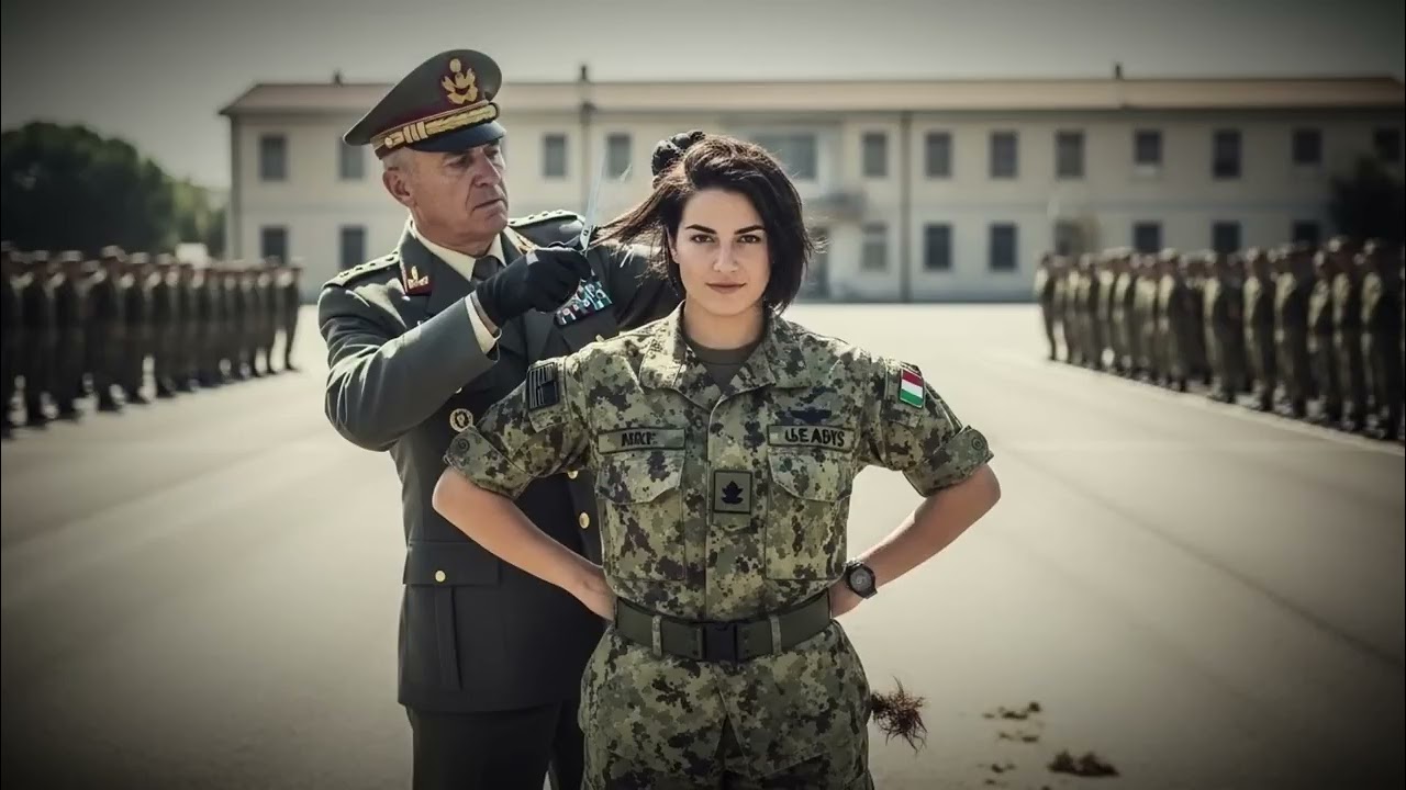 Il generale la umiliò tagliandole i capelli — poi impallidì quando scoprì la sua vera identità