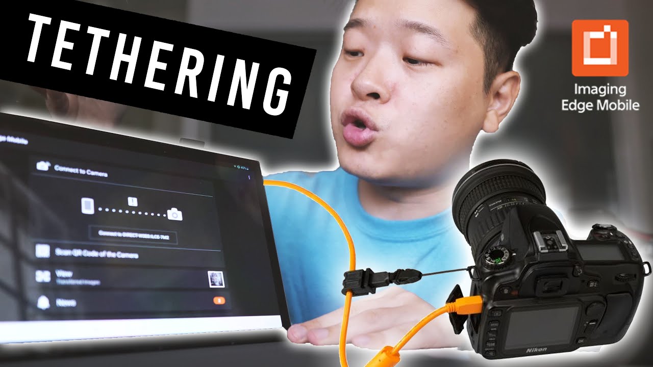 HOW TO TETHER YOUR SONY CAMERAS | Samsung Galaxy Tab S5e & Macbook Tethering | IMAGING EDGE MOBILE