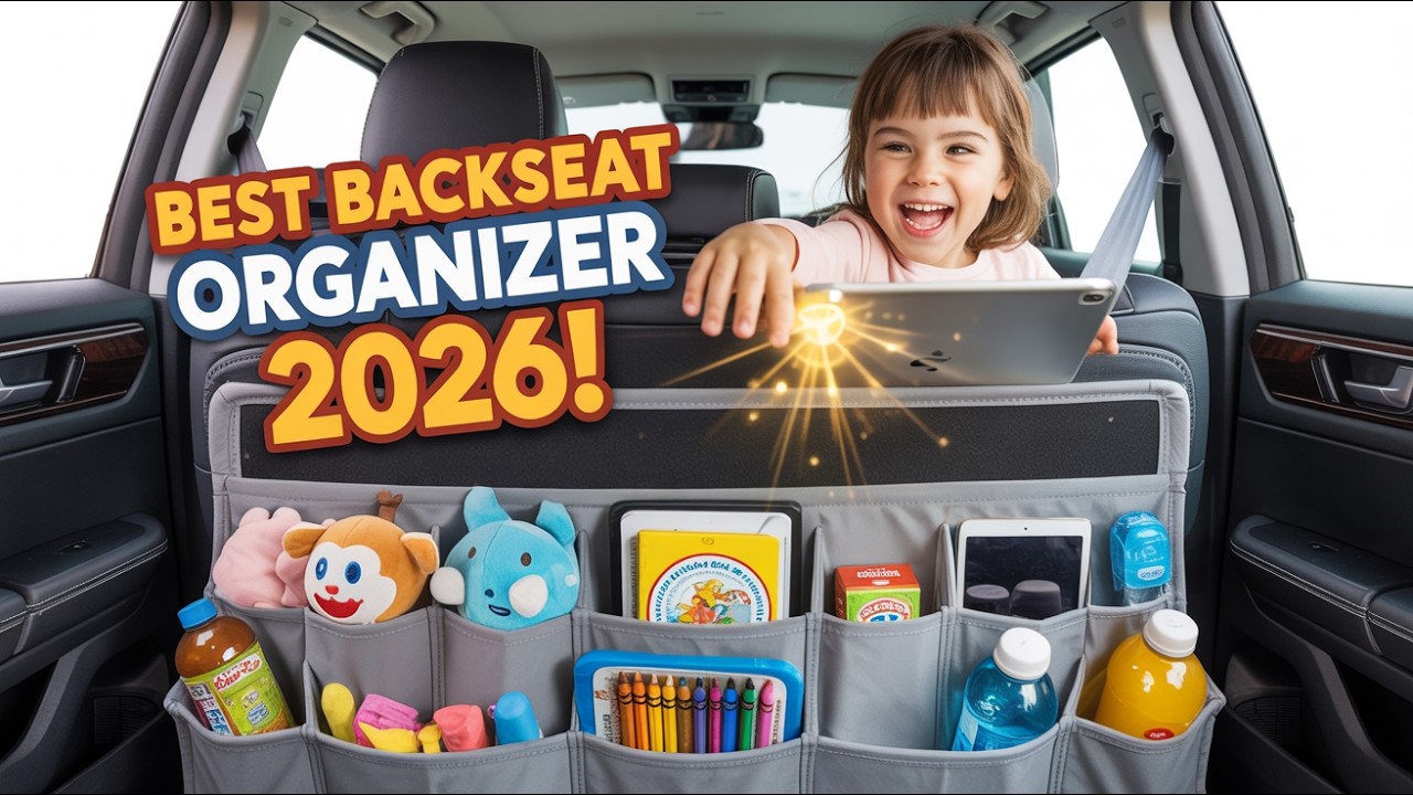 Top 5 Best Backseat Car Organizer For Kids in 2026! 🧸🚗
