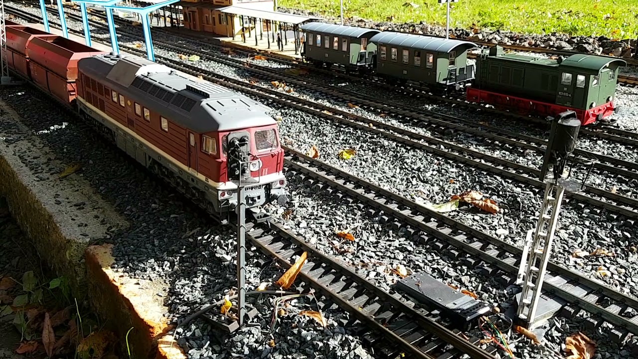 Saisonabschluss'21 im Bielatal Teil 4  BR132 und BR118 LGB Spur G Piko