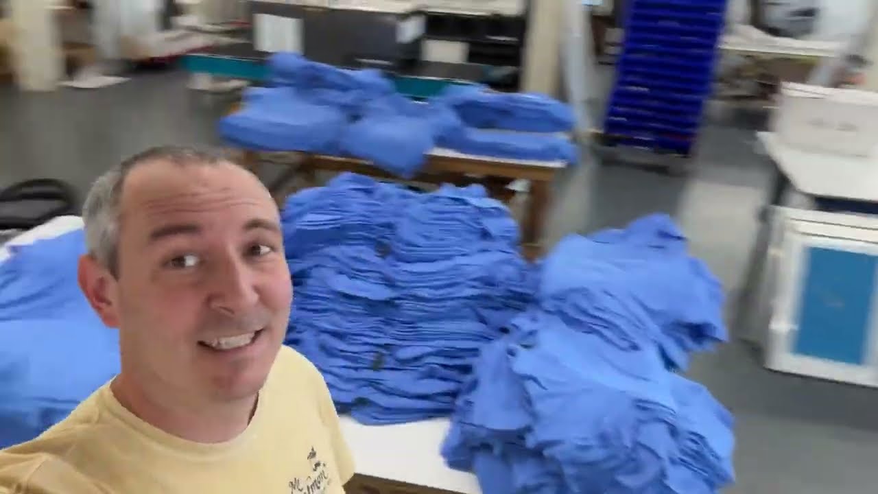 Our First 1,000 Shirt Screen Printing Order.