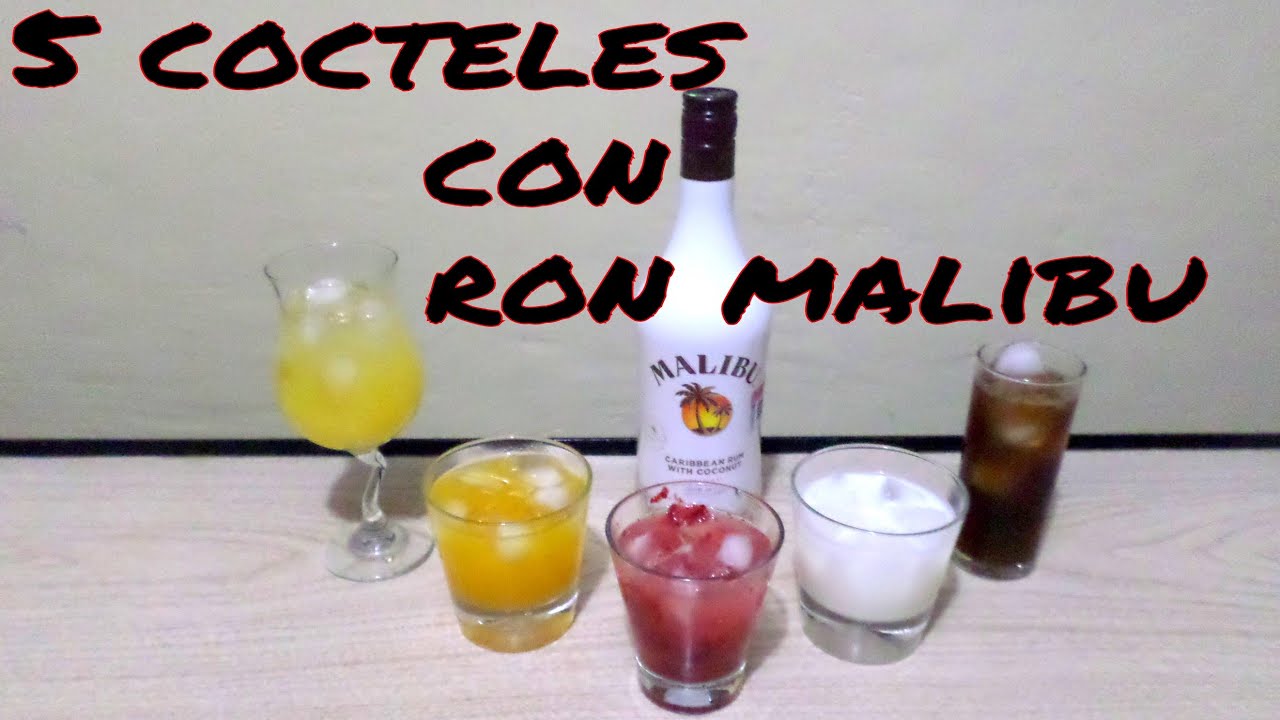 Como Tomar Ron Malibu / How Drink Malibu - Tragos y Cócteles/Cocktails & Shots