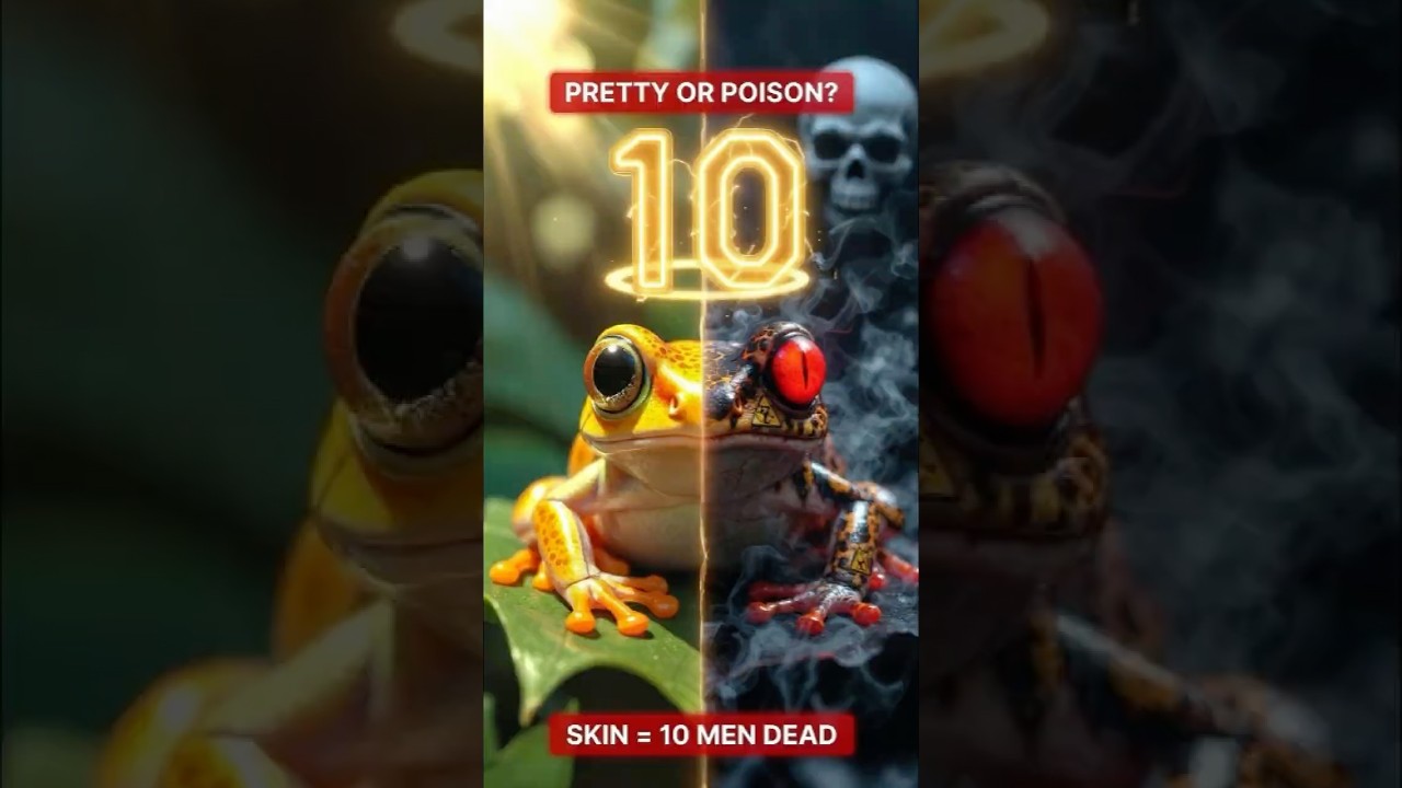 This Pretty Frog Kills 10 Men 