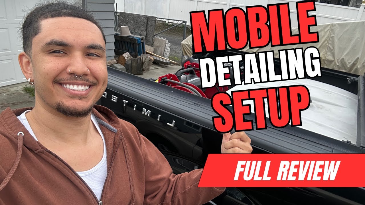 Mobile Detailing Setup Tour 2025 | Low Profile Truck Setup