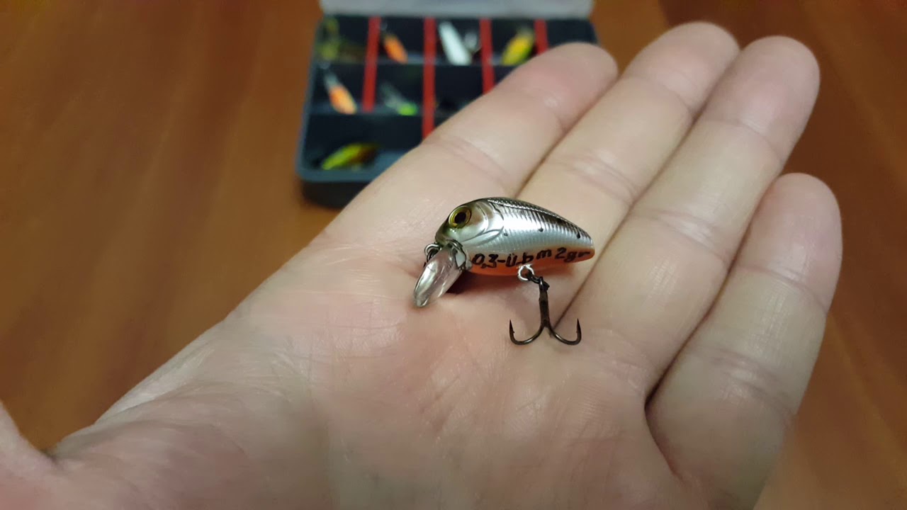 Unboxing с микро крэнком Tsuribito Sexy Minnow 25F и блесной Mepps XD по заказу  Fmagazin.ru