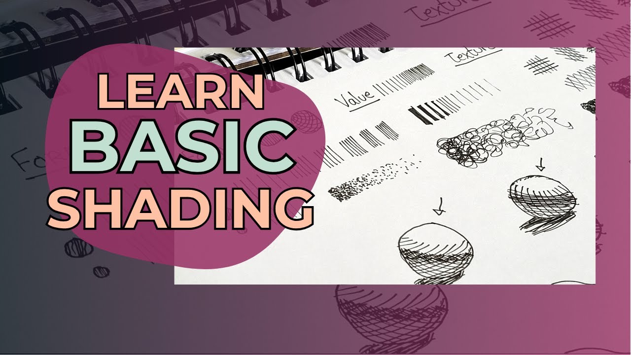 Easy Shading Techniques with Pen and Ink for Beginners