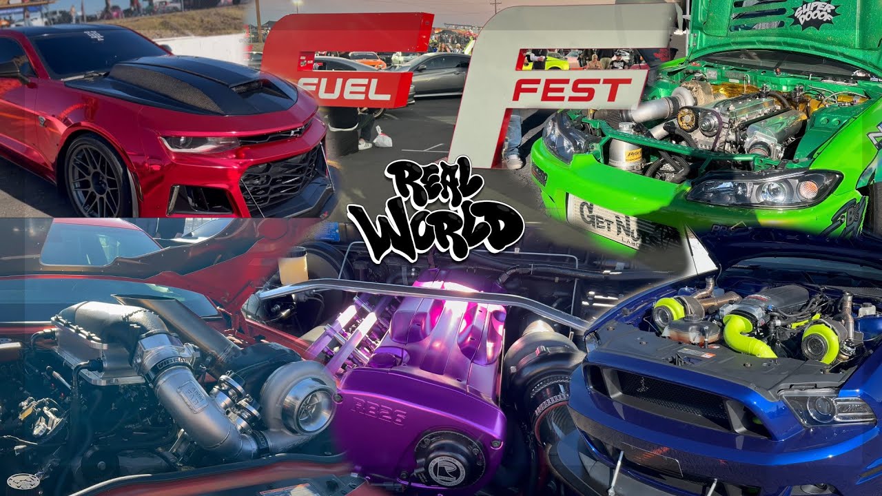 FUELFEST X ARIZONA CAR SHOW DRIFT TRACK DRAG RACING
