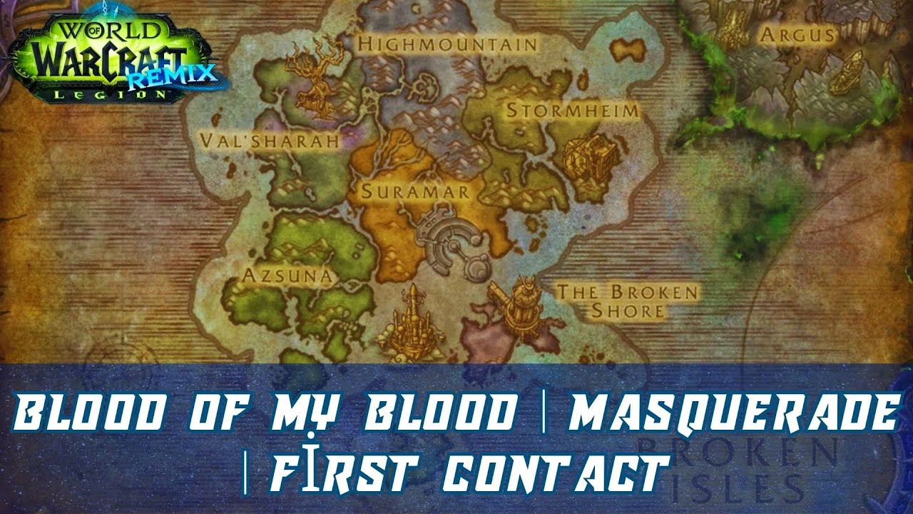 Blood of My Blood | Masquerade | First Contact | Legion Remix | Mask of Mirror Image