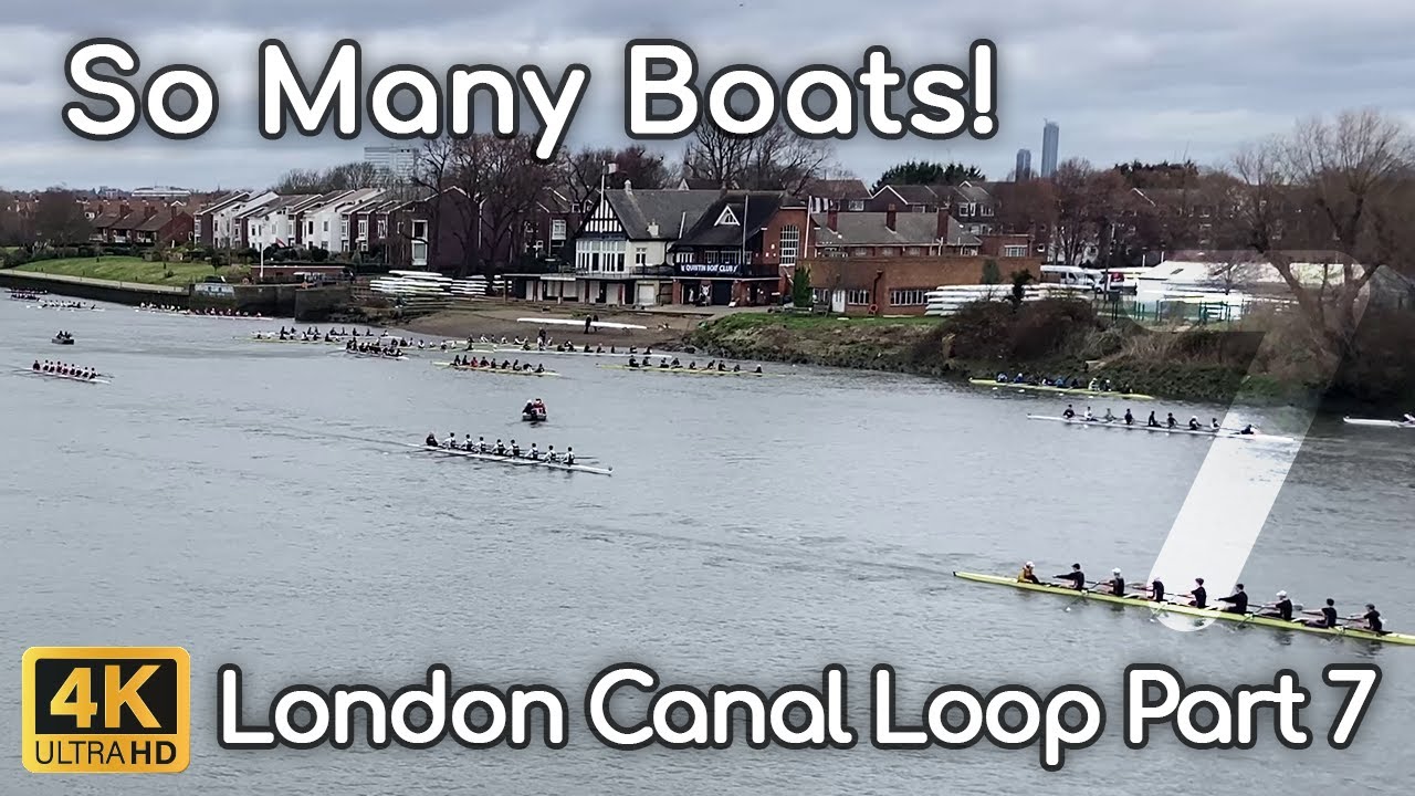 Walking the River Thames from Chiswick Bridge to Wandsworth Bridge - London Canal Loop Part 7