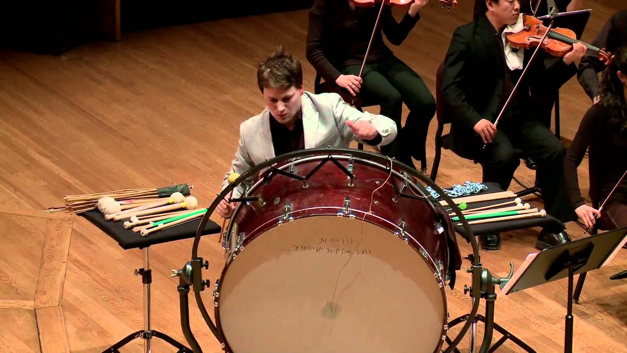 Bass Drum Concerto Premiere by Princeton Symphony Orchestra