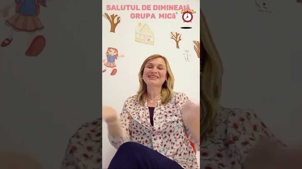 Salutul de dimineață la grupa mică.🫲👨‍🍼Joc de mâini și degețele.