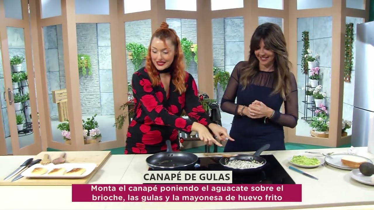Cocinamos en Murcia Conecta - Cánape de gulas