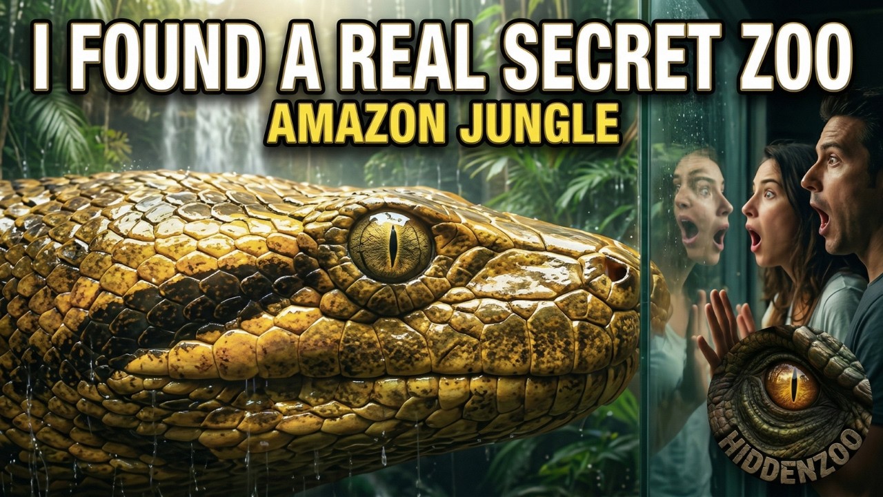 I Found A REAL Secret Zoo | POV Visit 🦕