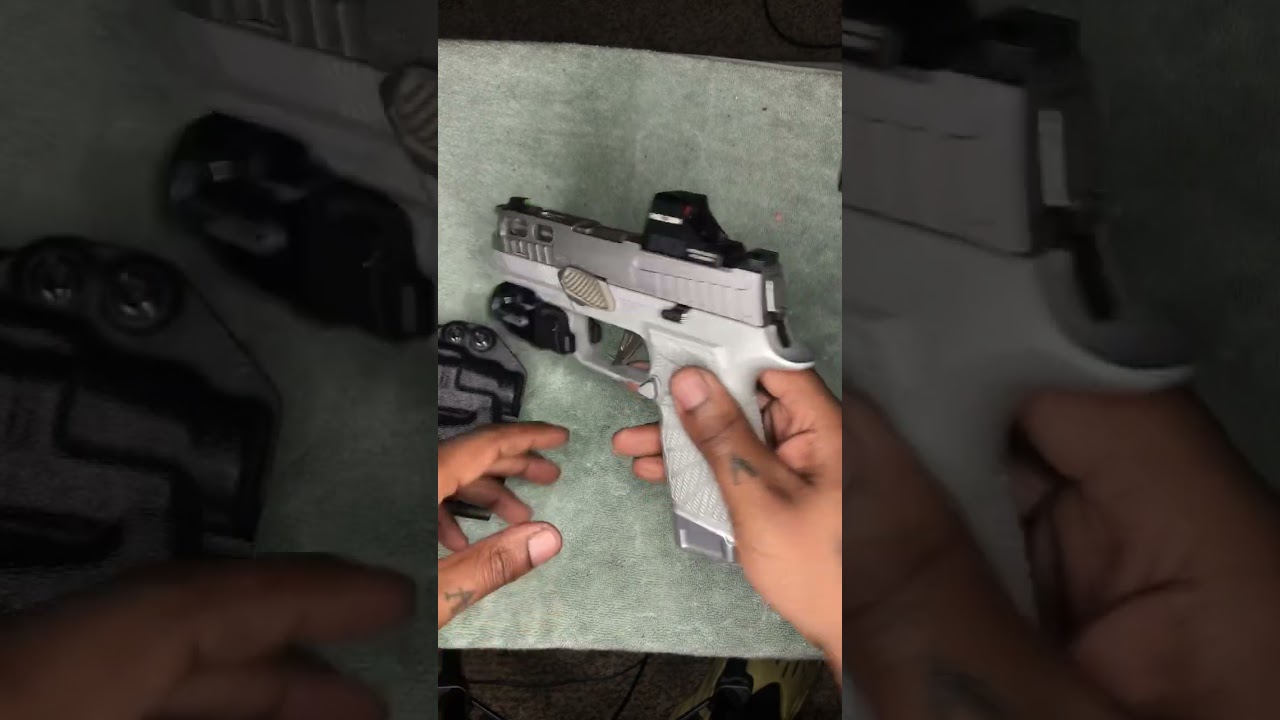 I EDC a Silver Surfer P320 X Compact with Liberty Civil Defense +P rounds carried in a Werkz holster